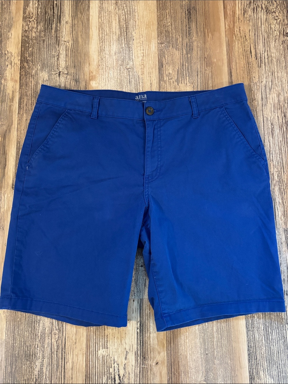 a.n.a. Blue Bermuda Shorts - Size 14